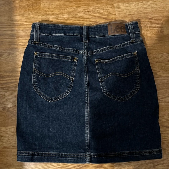 Vintage Lee Jean Skirt - Picture 5 of 5